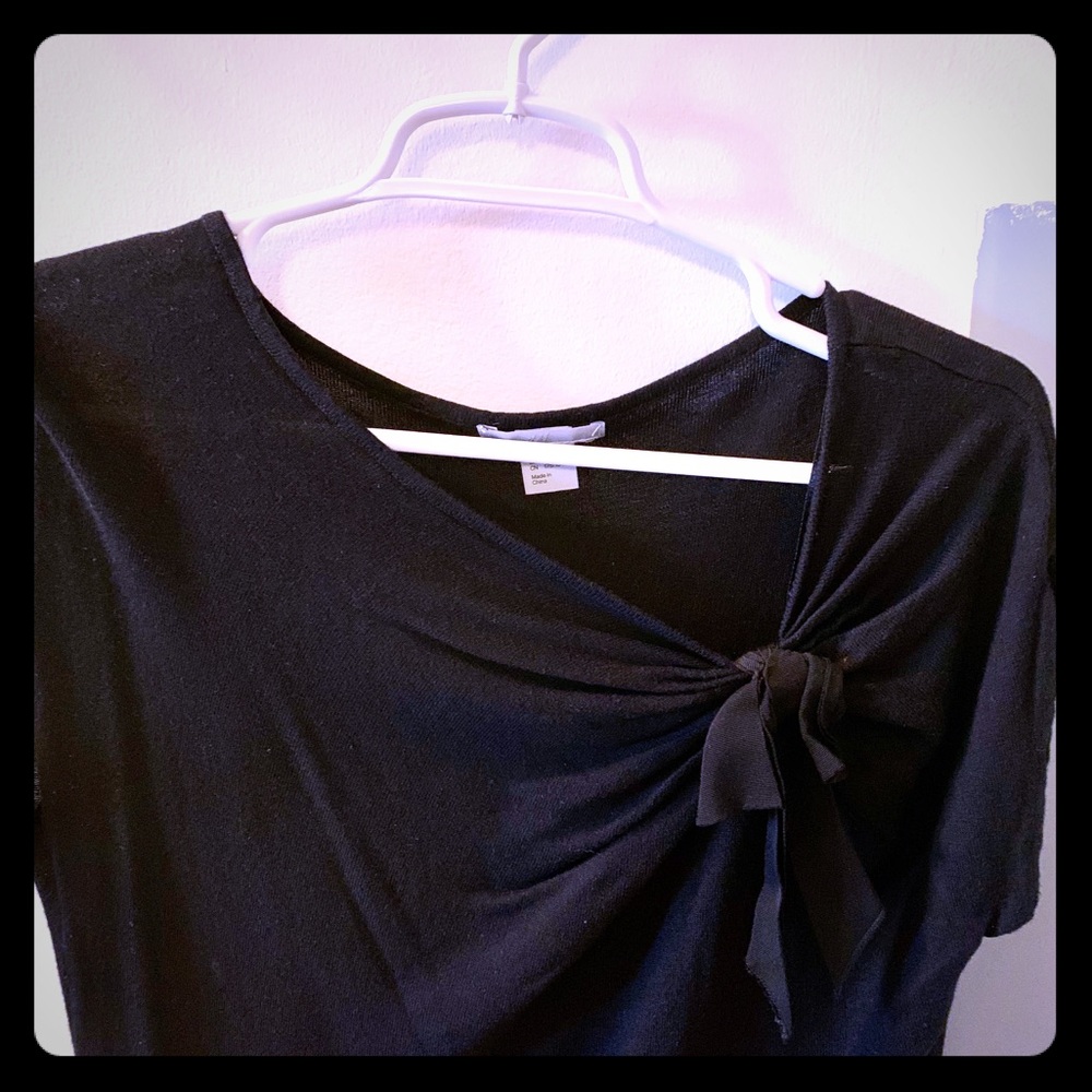 H&M Little Black Dress with Asymmetrical Neckline